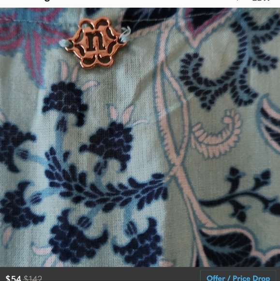 Nanette Lepore Tie Front Short Sleeves Swim Romper Size Medium - Picture 5 of 7